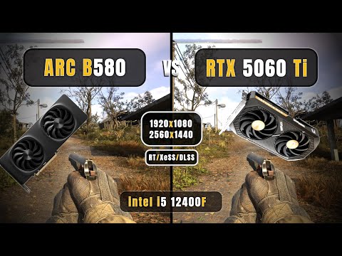 ARC B580 vs RTX 5060 Ti 16GB | i5 12400F | How Big is The Difference? | 1080p, 1440p