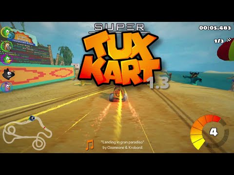 SuperTuxKart 1.3 trailer
