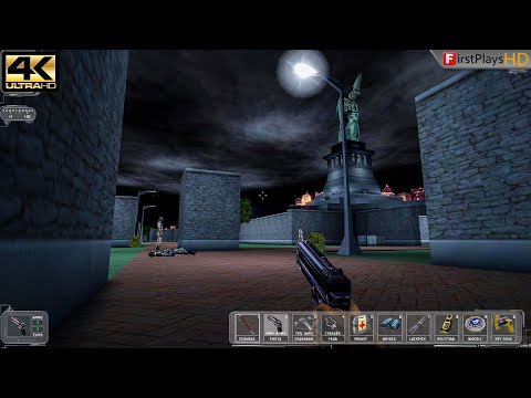 Deus Ex (2000) - PC Gameplay 4k 2160p / Win 10
