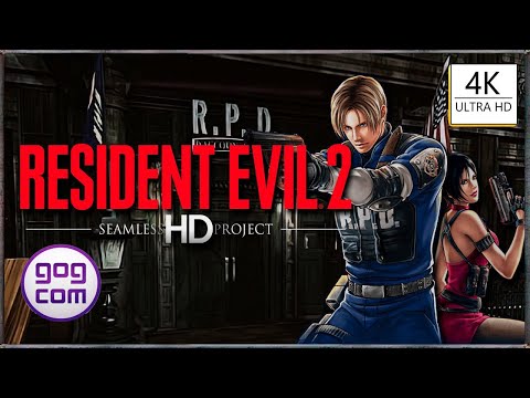 RESIDENT EVIL 2 GOG || LEON-B DIFICIL || ULTRA HD 4K 60fps