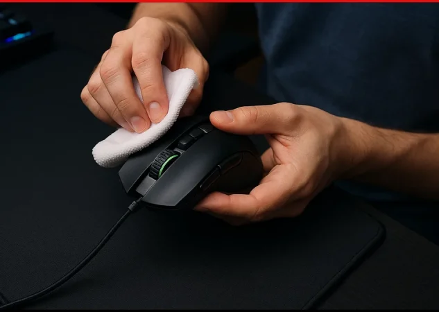 Guía rápida para limpiar tu ratón de PC