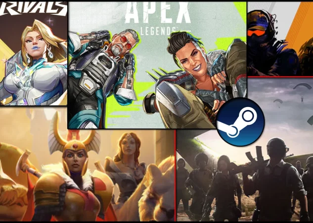 Los 5 Juegos Gratuitos Más Jugados en Steam en 2024