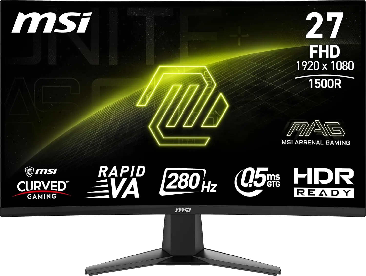 MSI MAG 276CXF - Monitores 1080p